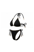 AF Monogram Triangle Tie Bikini