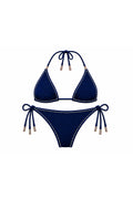 AF Monogram Triangle Tie Bikini