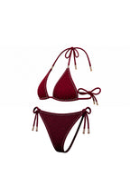 AF Monogram Triangle Tie Bikini