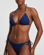 AF Monogram Triangle Tie Bikini