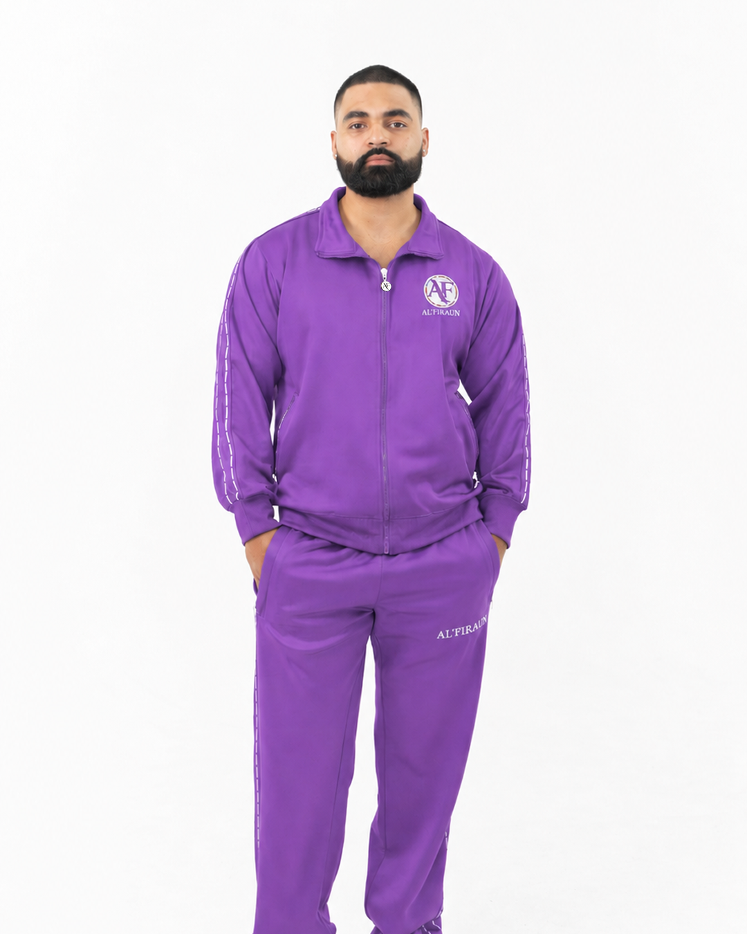 MEN PURPLE TOP & BOTTOM SET