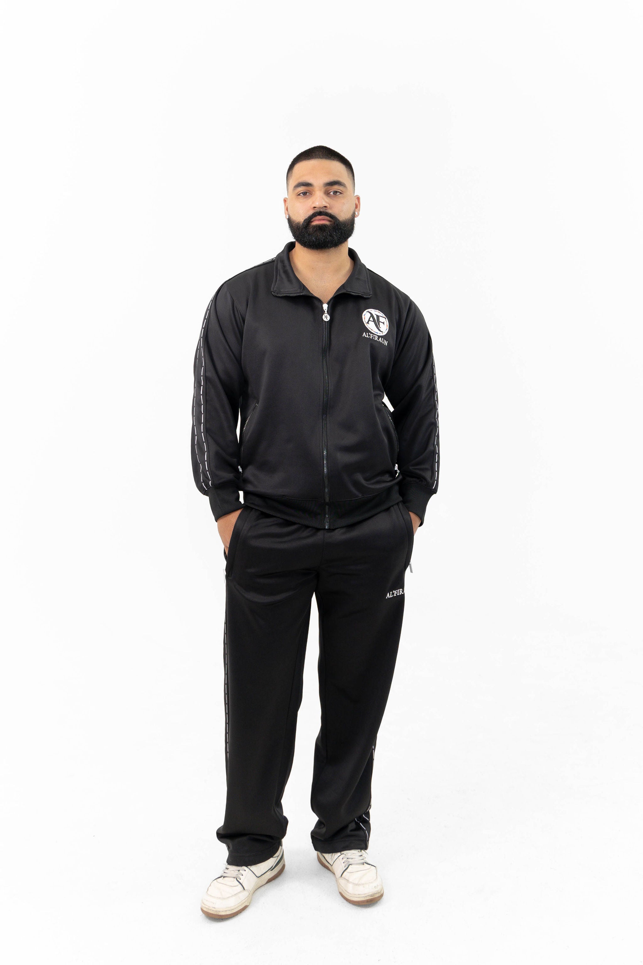 MEN BLACK TOP & BOTTOM SET