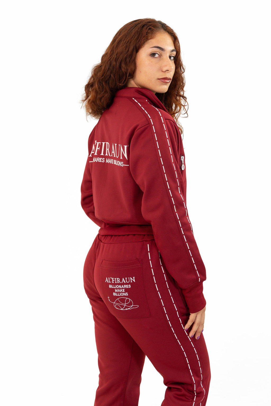 WOMEN RED TOP & BOTTOM SET