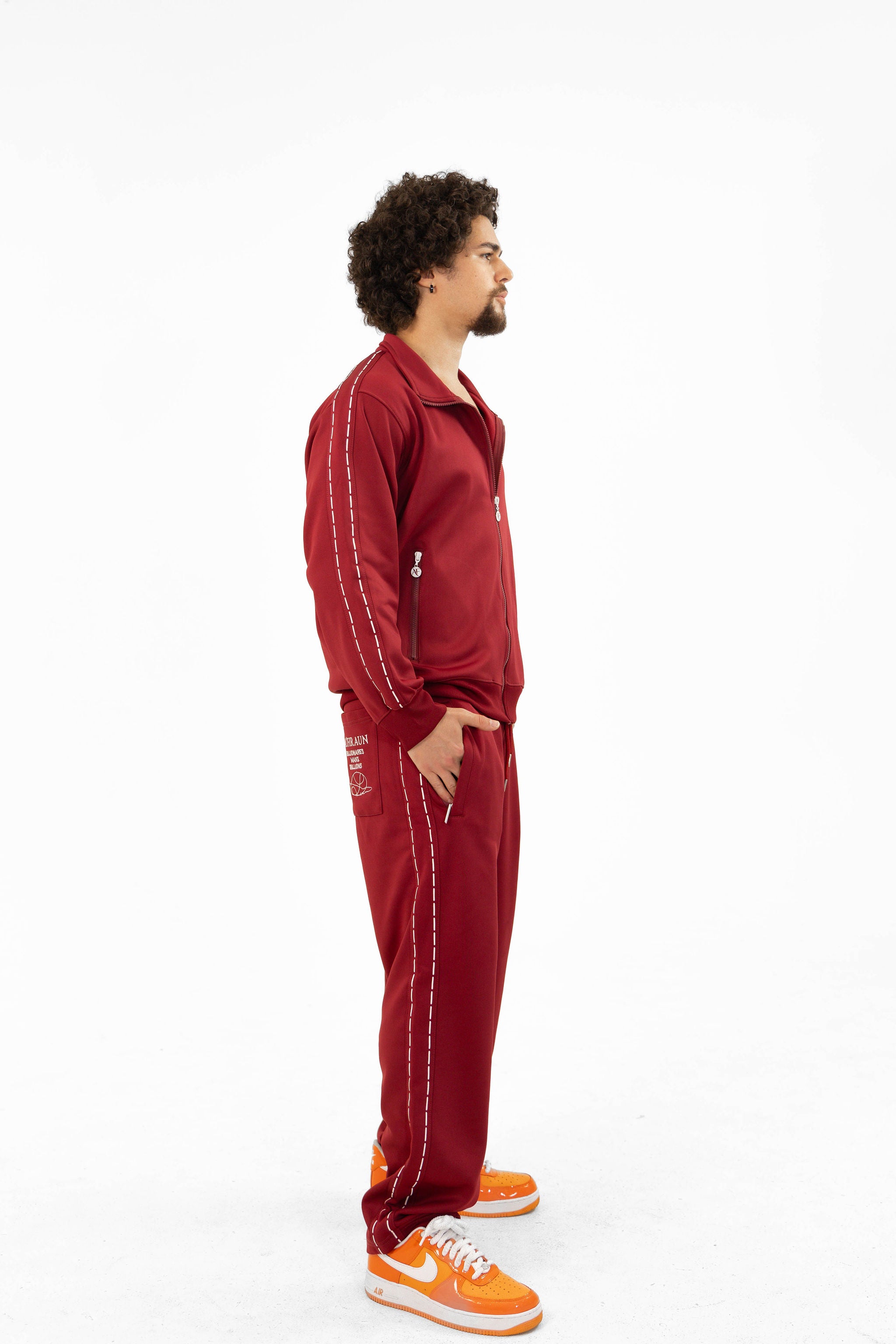 MEN RED TOP & BOTTOM SET