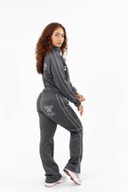 WOMEN GREY TOP & BOTTOM SET