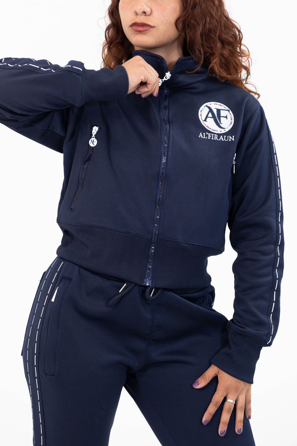 WOMEN BLUE TOP & BOTTOM SET