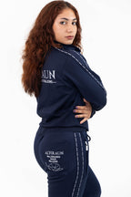 WOMEN BLUE TOP & BOTTOM SET