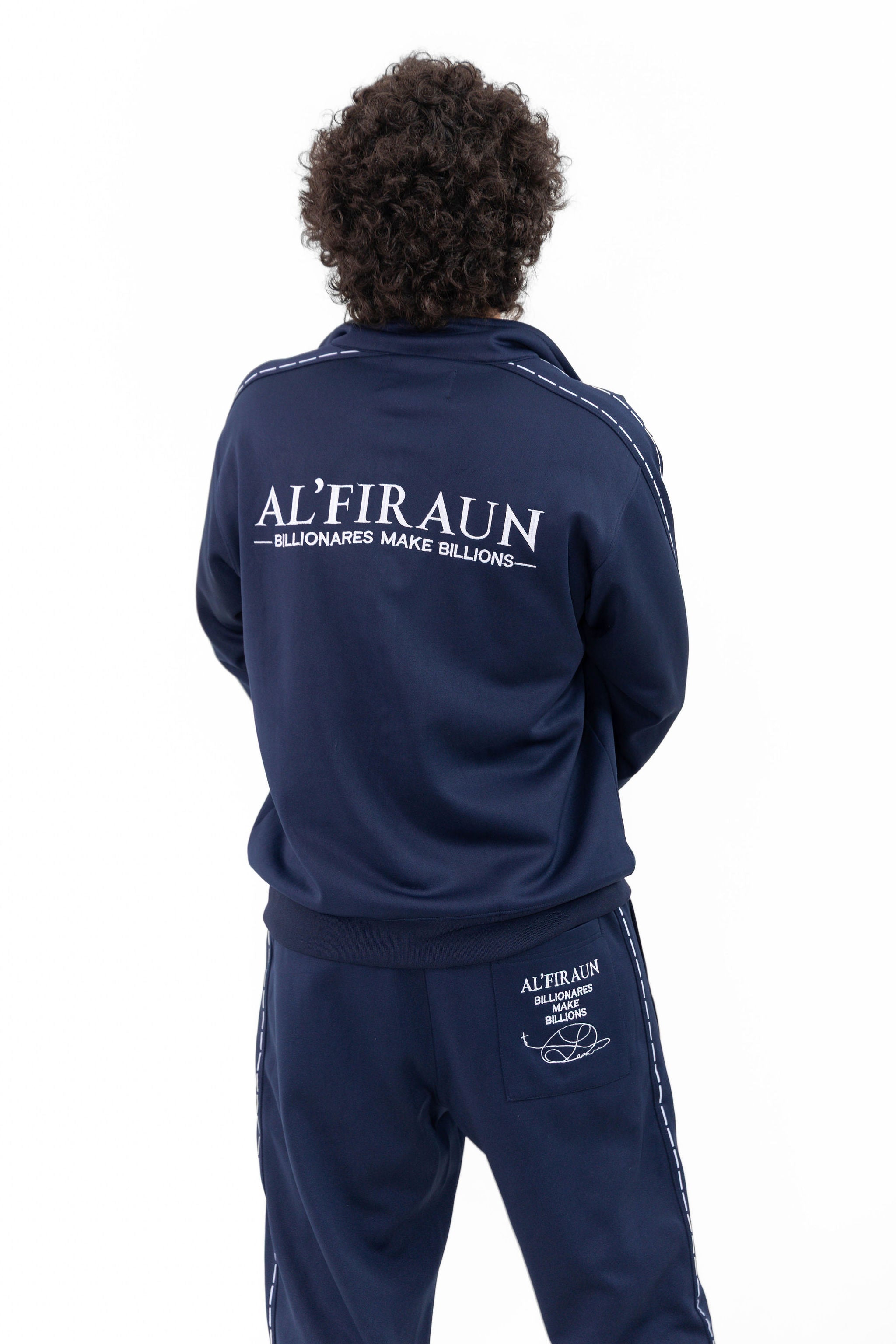 MEN BLUE TOP & BOTTOM SET