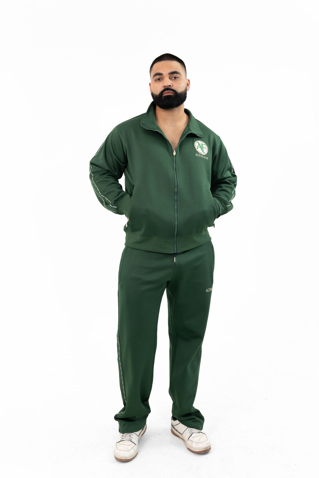 MEN GREEN TOP & BOTTOM SET