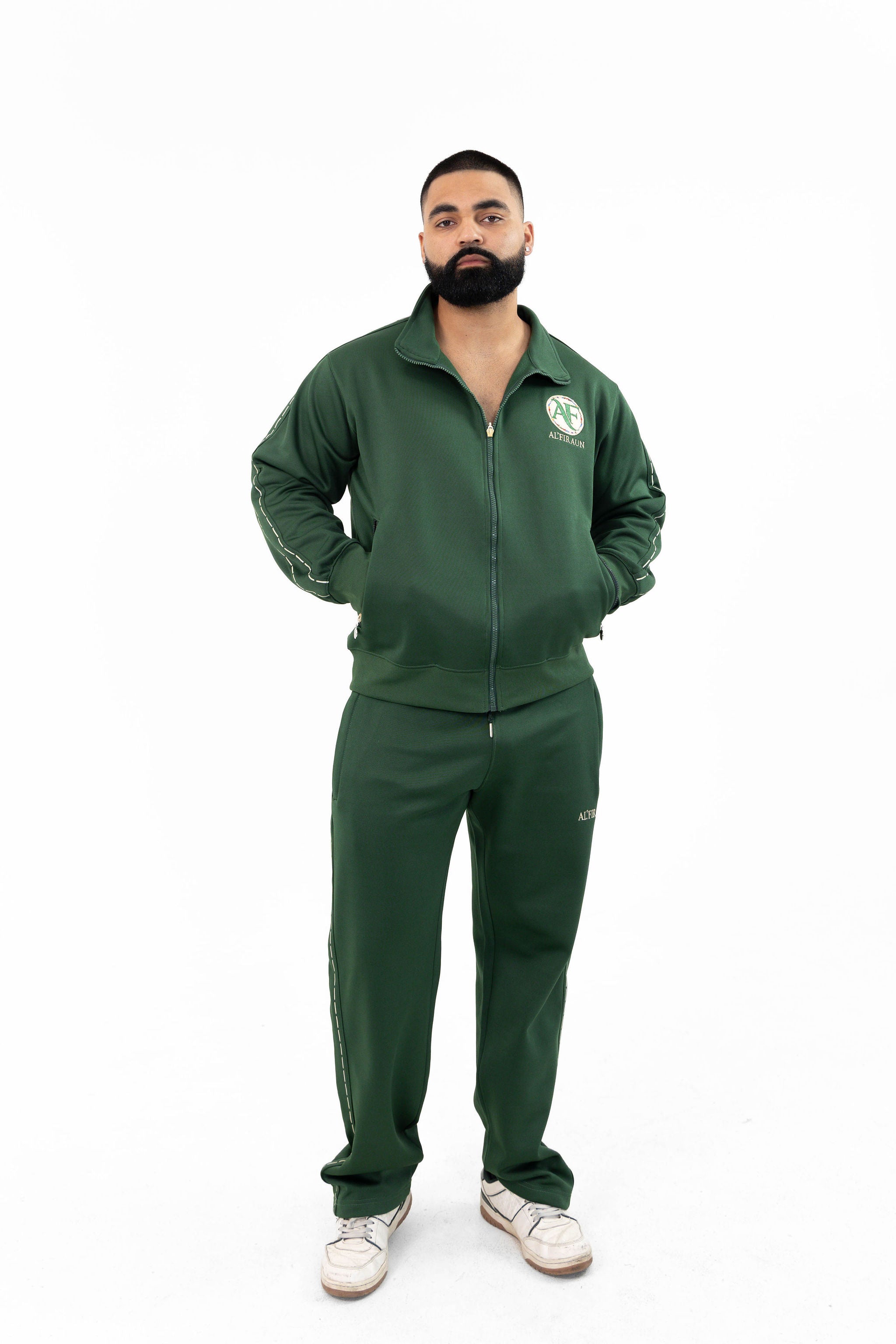 MEN GREEN TOP & BOTTOM SET