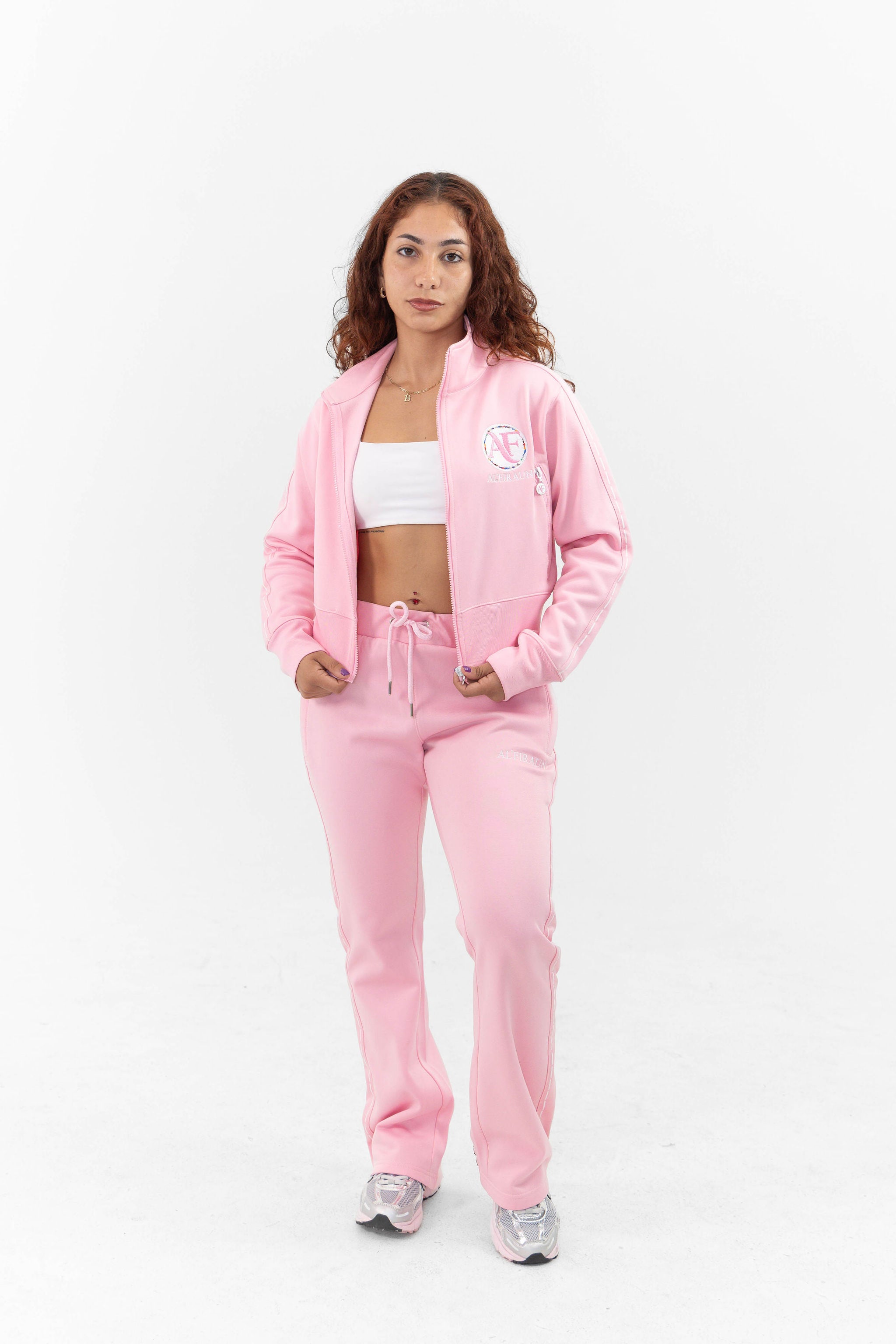 WOMEN PINK TOP & BOTTOM SET